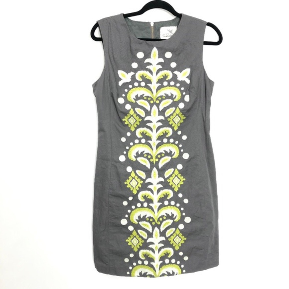 anthropologie embroidered tabitha dress